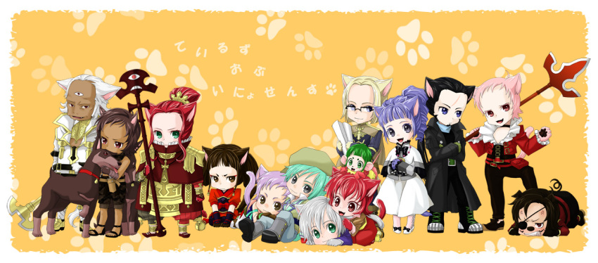 albert_grandeioza alfa_system ange_serena animal_ears canine cat_ears chien_(tales_of_innocence) chitose_cxarma coda gardel hasta_ekstermi hermana_larmo iria_animi mathias_(tales_of_innocence) oswald_(tales_of_innocence) ricardo_soldato ruca_milda spada_belforma tales_of_(series) tales_of_innocence