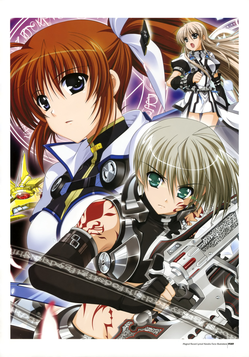 lily_strosek mahou_senki_lyrical_nanoha_force mahou_shoujo_lyrical_nanoha takamachi_nanoha tohma_avenir