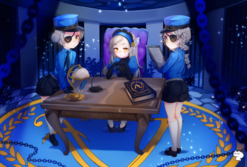 caroline_(persona_5) justine_(persona_5) lavenza niniidawns persona_5