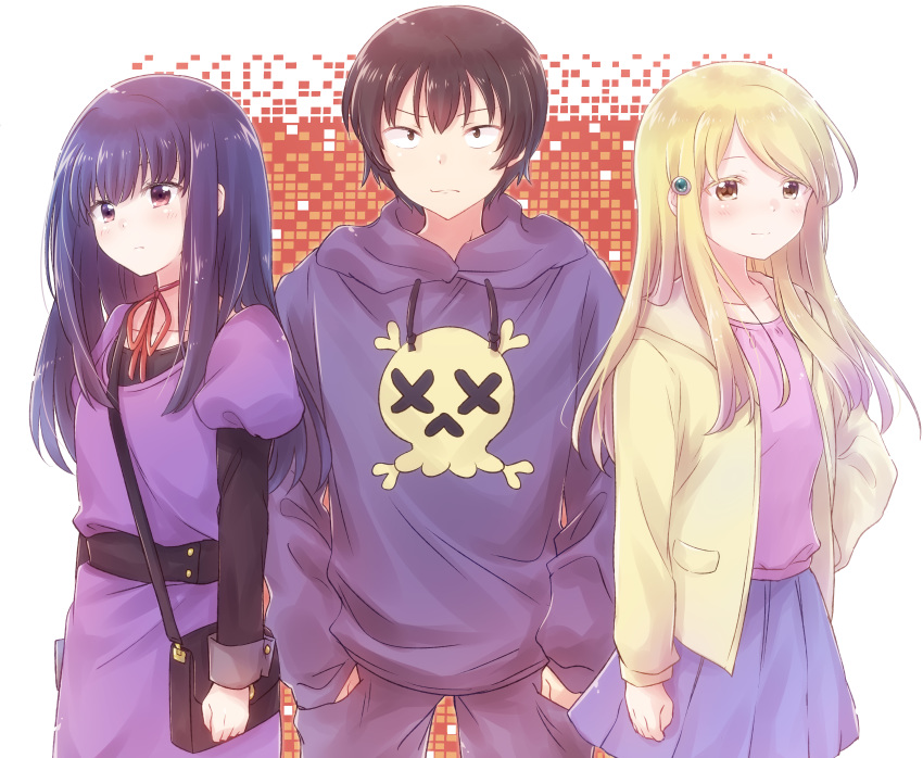 dress hidaka_koharu high_score_girl nyaa_(nnekoron) oono_akira yaguchi_haruo