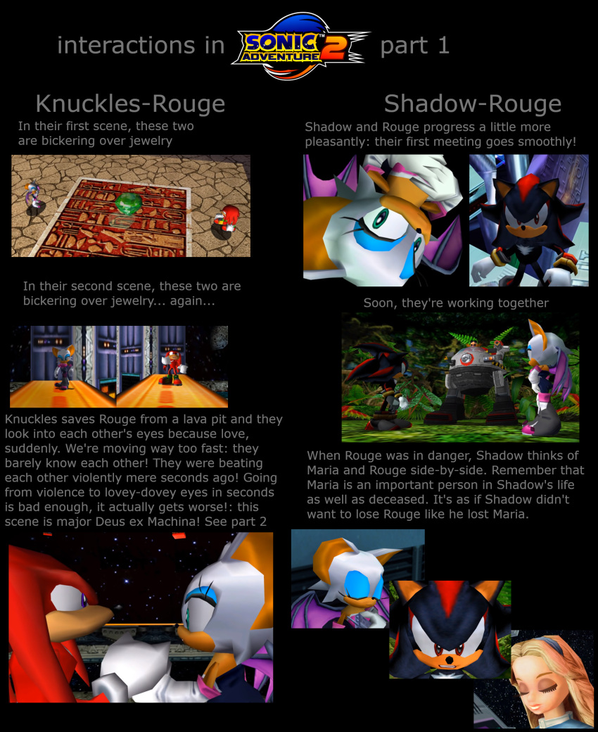 bat echidna educational english_text eulipotyphlan female hedgehog hi_res human informative knuckles_the_echidna male mammal maria_robotnik monotreme rouge_the_bat sega shadow_the_hedgehog sonic_the_hedgehog_(series) text