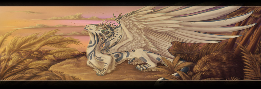 black_bars daiman_night_dragon_(keltaan) dragon feathered_dragon feathered_scalie feathered_wings feathers feral fur furred_dragon furred_scalie hi_res kelta'an_(character) keltaan lying lying_on_ground male_(lore) mythological_creature mythological_scalie mythology on_ground scalie solo tail white_body white_feathers wings