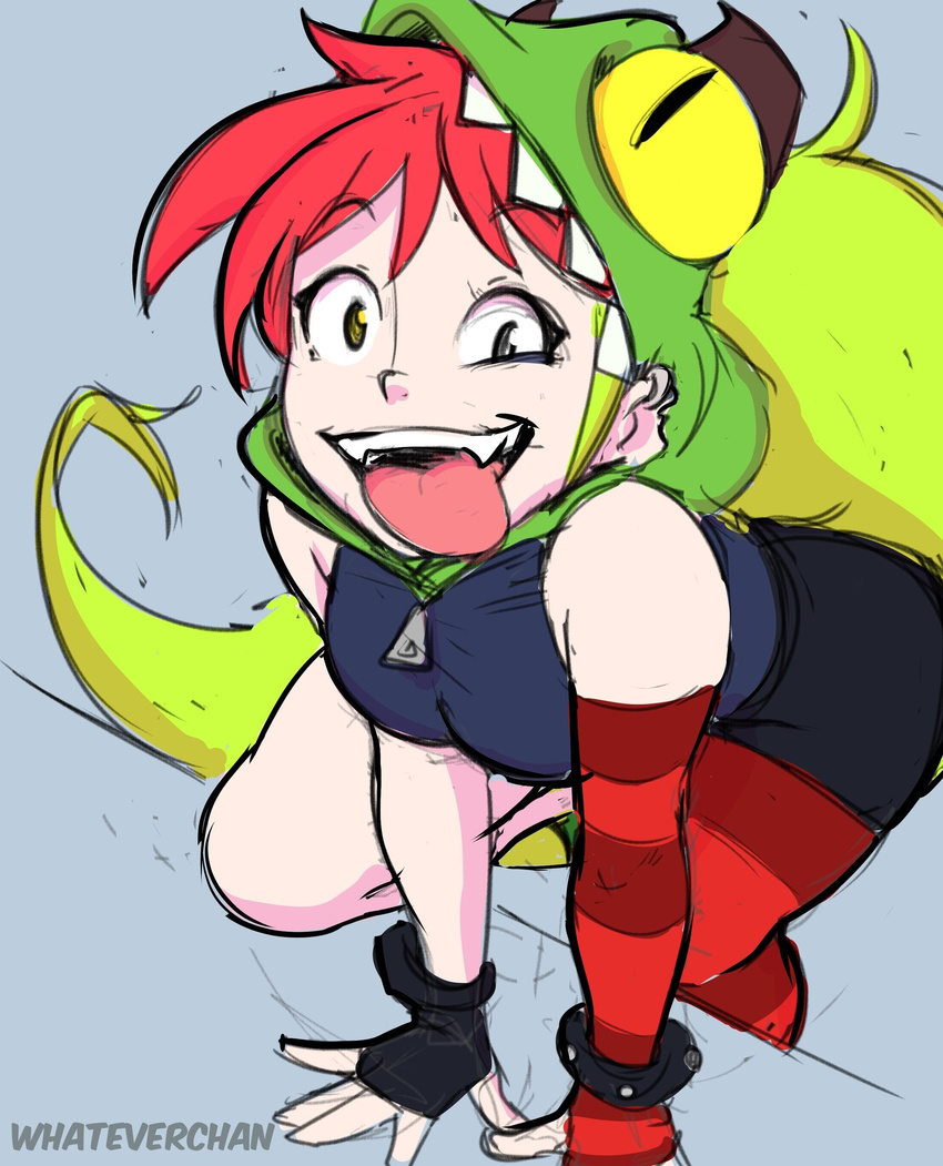 bad_id bad_twitter_id crazy_eyes crazy_smile demencia downscaled female gloves highres long_hair looking_at_viewer md5_mismatch resized smile solo villainous whateverchan