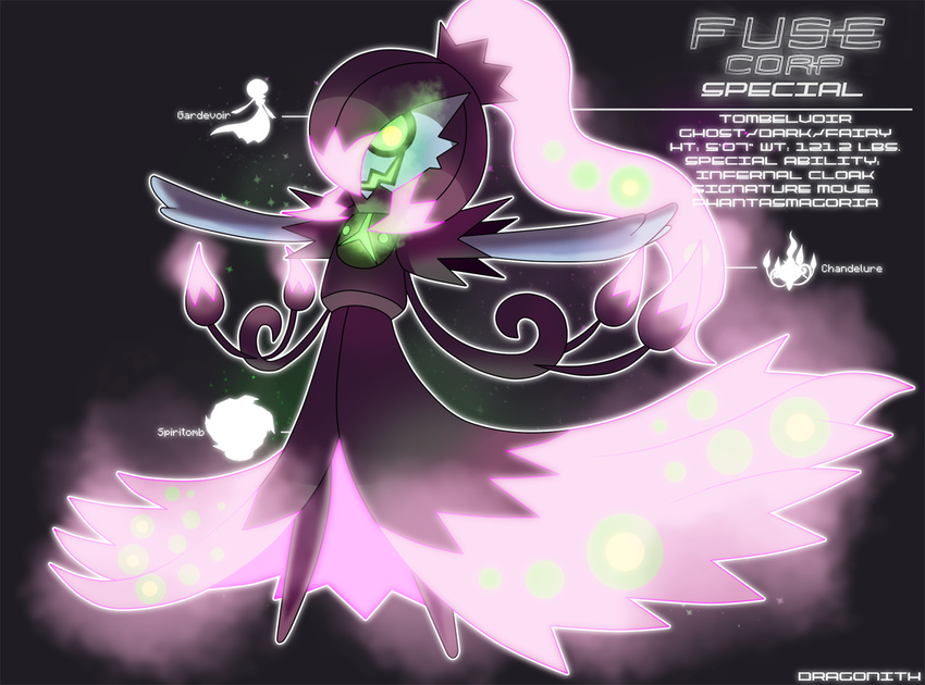 ambiguous_gender animate_inanimate chandelier chandelure dragonith english_text fakemon femboy fire fusion gardevoir generation_3_pokemon generation_4_pokemon generation_5_pokemon ghost glowing glowing_eyes green_eyes nintendo odd_keystone pokemon pokemon_(species) pokemon_fusion pokemorph rock solo spirit spiritomb text