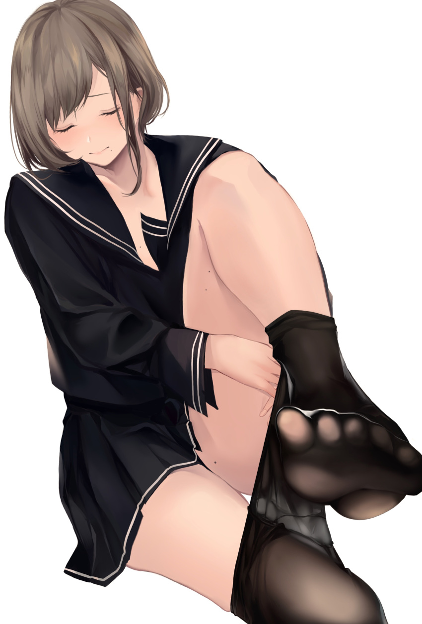 akito_(artist) feet pantyhose seifuku tagme