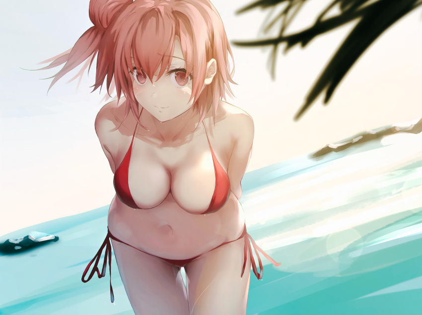 aotsuki_kaoru bikini swimsuit yahari_ore_no_seishun_love_come_wa_machigatteiru. yuigahama_yui