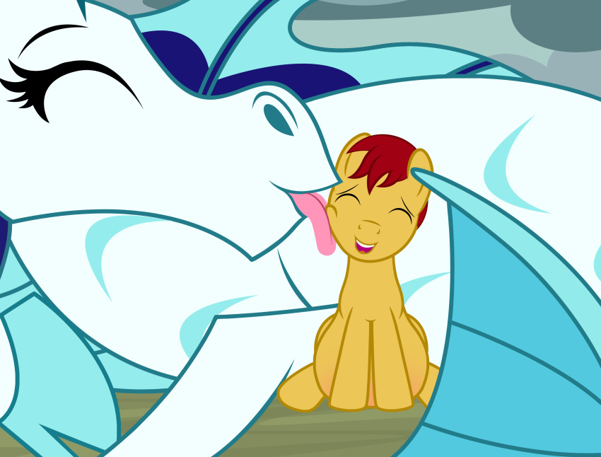 badumsquish closed_eyes duo egg equestria_girls equid equine feral flash_magnus_(mlp) friendship_is_magic grin happy hasbro hi_res horse licking male mammal my_little_pony pony pregnant pregnant_male siren sitting size_difference smile sonata_dusk_(eg) submissive tongue tongue_out