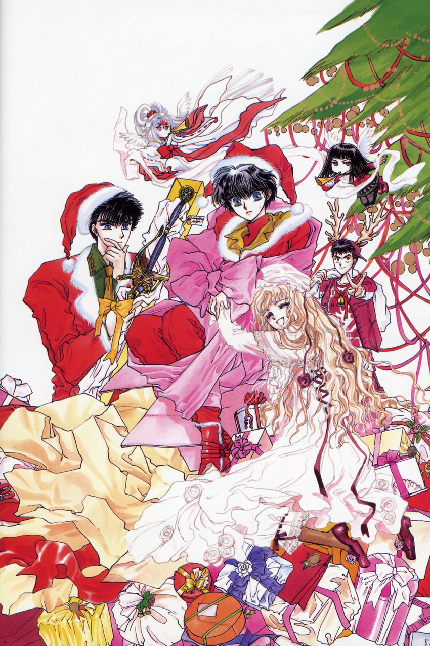 clamp monou_fuuma monou_kotori shirou_kamui x