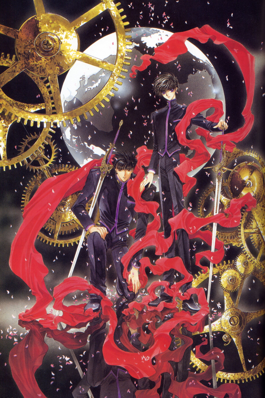 clamp male monou_fuuma shirou_kamui x