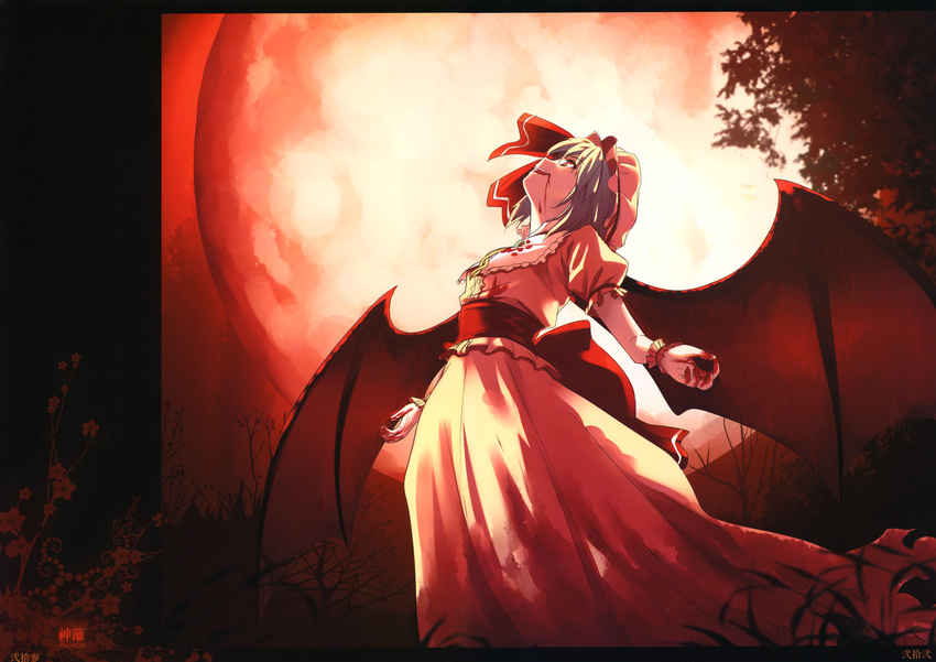 blood fixed kamikire_basami remilia_scarlet touhou yasuyuki