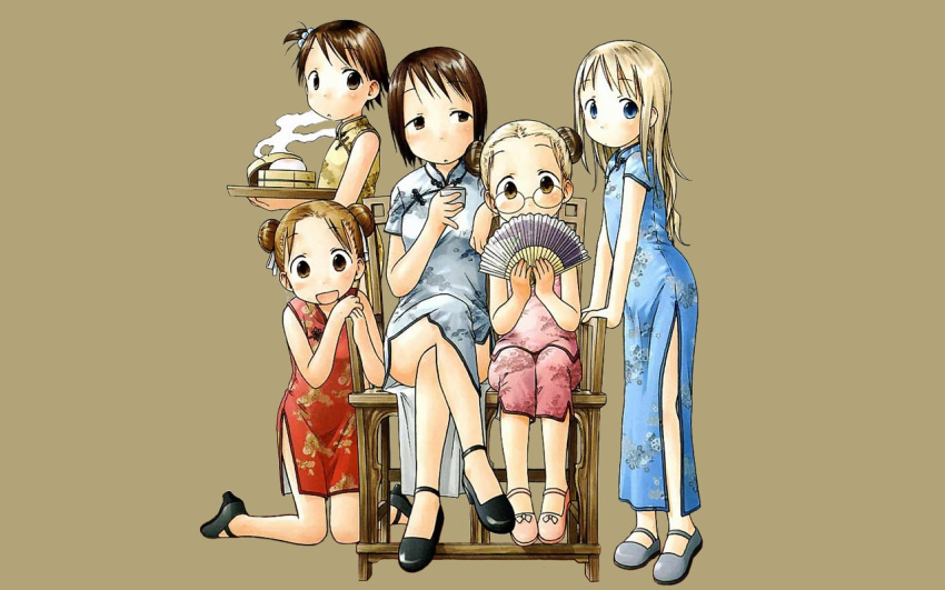 ana_coppola chinese_dress ichigo_mashimaro itou_chika itou_nobue matsuoka_miu sakuragi_matsuri