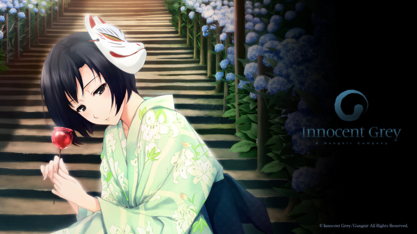 innocent_grey kara_no_shoujo kimono sugina_miki tokisaka_yukari wallpaper