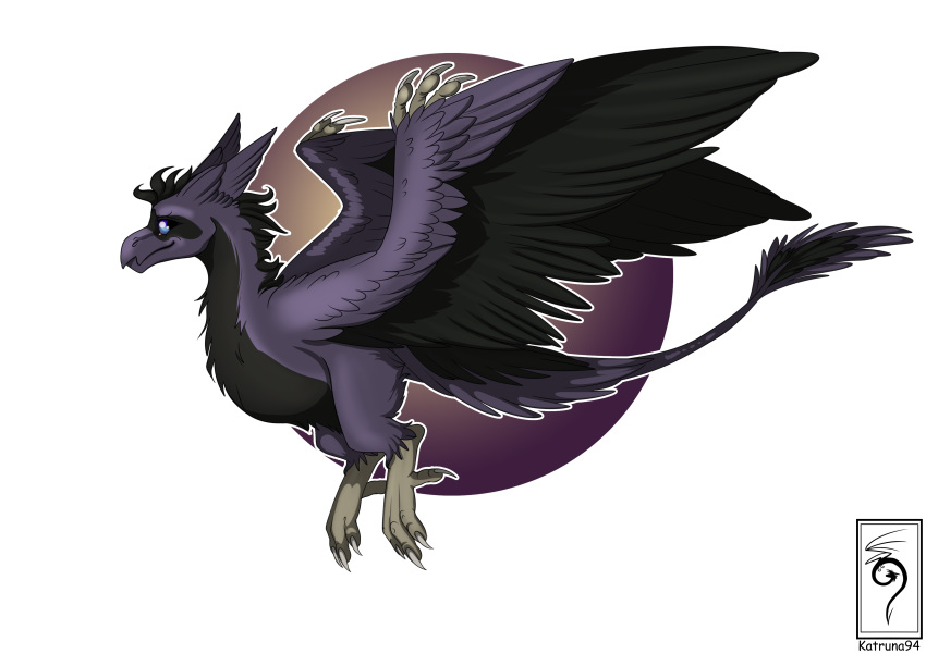 2019 absurd_res ambiguous_gender avian bird digital_media_(artwork) dragon european_mythology feral hi_res katruna94 looking_at_viewer mythological_creature mythological_scalie mythology scalie simple_background smile solo tail western_dragon wings wyvern