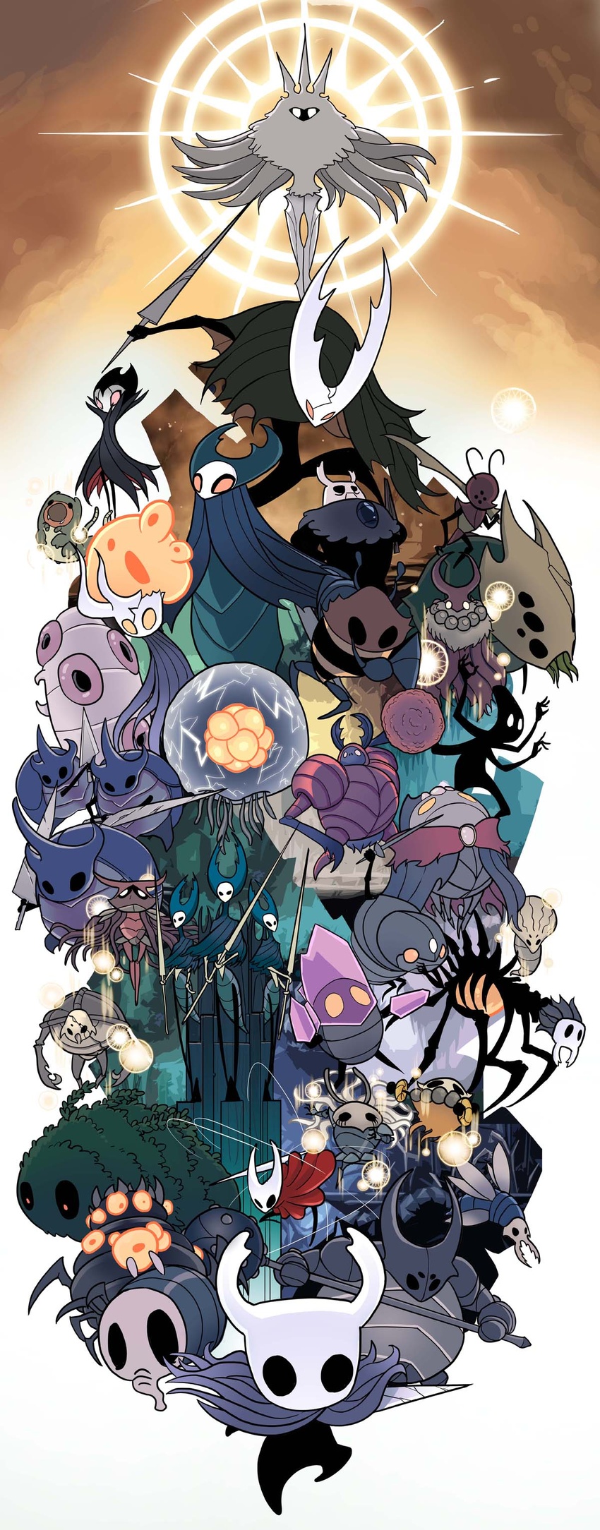 absolutely_everyone absurd_res ambiguous_gender antennae_(anatomy) arthropod aura black_eyes black_sclera broken_vessel_(hollow_knight) brooding_mawlek_(hollow_knight) cape clothing collector_(hollow_knight) crystal_guardian_(hollow_knight) dung_defender_(hollow_knight) elder_hu_(hollow_knight) empty_eyes essence_(hollow_knight) false_knight_(hollow_knight) featureless_feet featureless_hands feet female flukemarm_(hollow_knight) galien_(hollow_knight) glowing glowing_eyes god_tamer_(hollow_knight) gorb_(hollow_knight) grey_prince_zote_(hollow_knight) grimm_(hollow_knight) group halo hi_res hive_knight_(hollow_knight) hollow_(hollow_knight) hollow_knight hollow_knight_(character) horn hornet_(hollow_knight) infected_(species) insects lance large_group mace male mandibles mantis mantis_lord_(hollow_knight) markoth_(hollow_knight) marmu_(hollow_knight) massive_moss_charger_(hollow_knight) melee_weapon mother_gruz_(hollow_knight) mouthless no_eyes_(hollow_knight) nosk_(hollow_knight) ogrim_(hollow_knight) orange_eyes polearm proboscis_(anatomy) radiance_(hollow_knight) robe shadowed_eyes soul_master_(hollow_knight) soul_warrior_(hollow_knight) sword team_cherry the_knight_(hollow_knight) traitor_lord_(hollow_knight) uger uumuu_(hollow_knight) vengefly_king_(hollow_knight) vessel_(species) void_(hollow_knight) watcher_knight_(hollow_knight) weapon white_eyes wings xero_(hollow_knight)