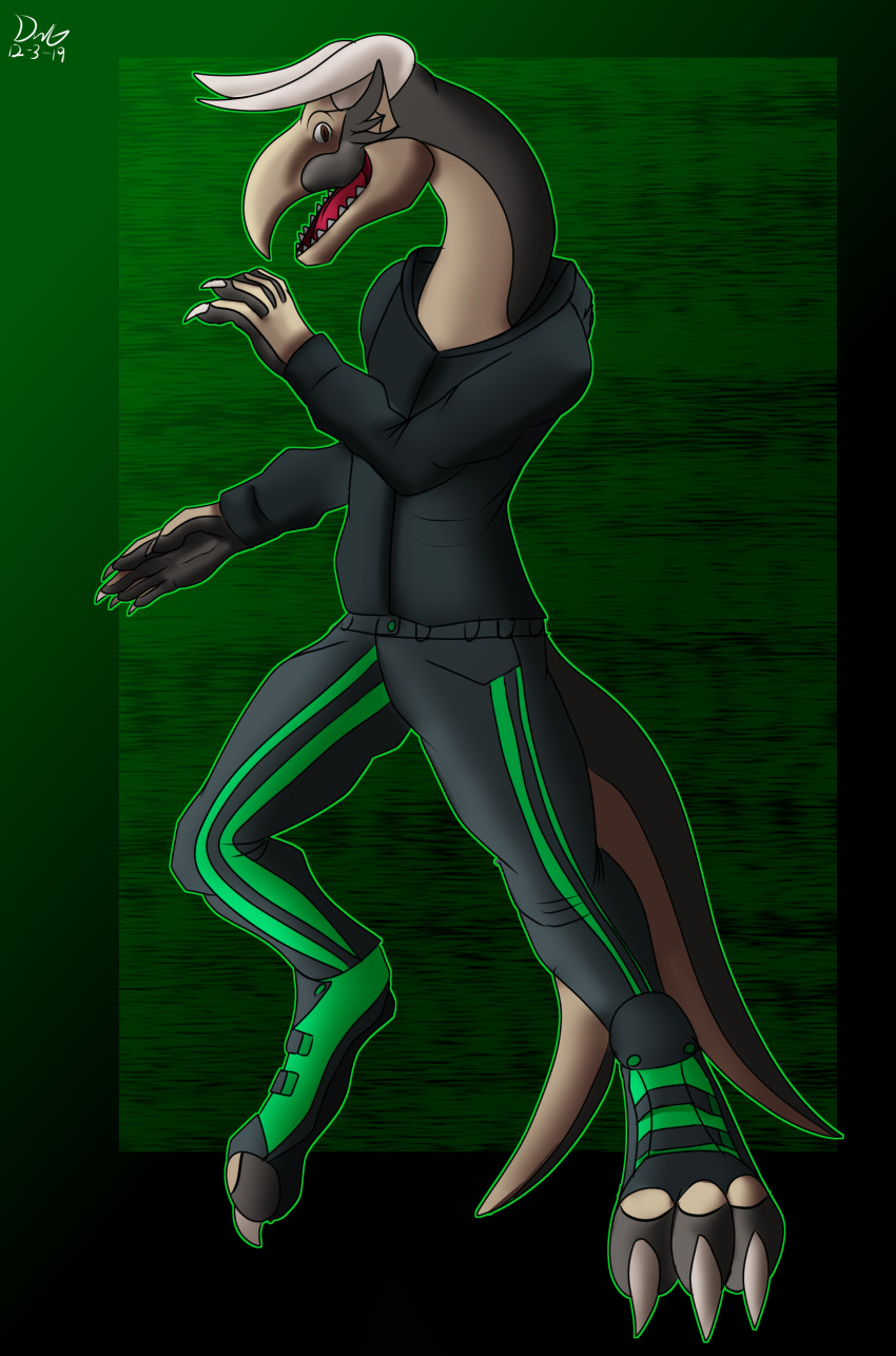 absurd_res anthro biped booties clothed clothing dragon dragonwithgames dudewithgames eastern european_mythology footwear full-length_portrait hi_res horn hybrid kibo_(dragonwithgames) mythological_creature mythological_scalie mythology portrait scalie shoes solo tail western_dragon