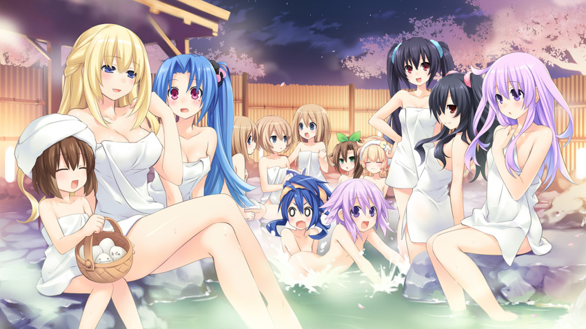 5pb_(hyperdimension_neptunia) blanc compa game_cg gust_(character) hyperdimension_neptunia_mk2 if nepgear neptune nisa noire ram rom tsunako vert yuni_(hyperdimension_neptunia_mk2)