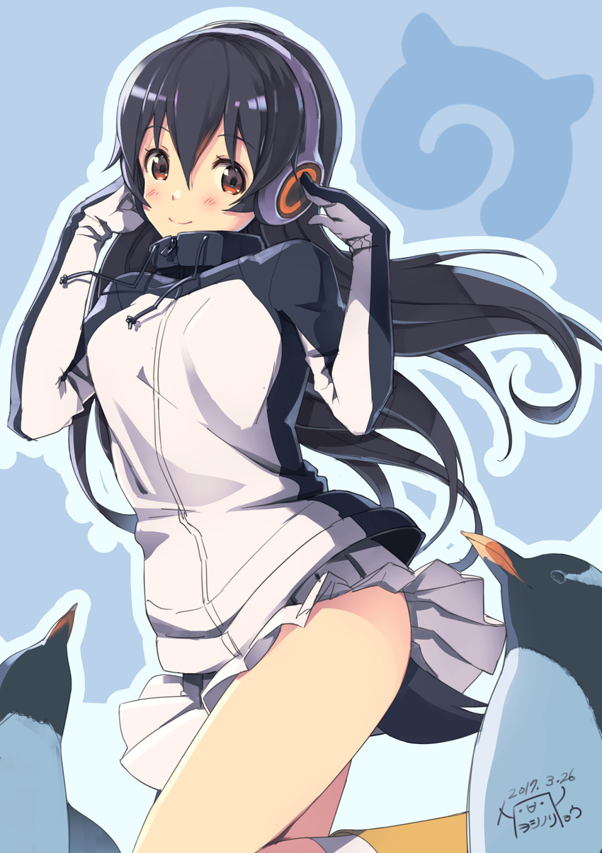 gentoo_penguin headphones kemono_friends tagme