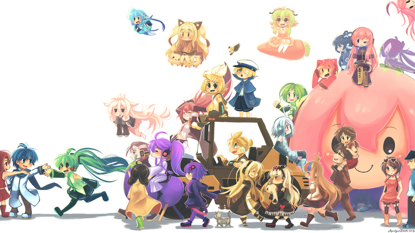 aoki_lapis avanna bruno clara cul galaco gumi hatsune_miku hiyama_kiyoteru ia kaai_yuki kagamine_len kagamine_rin kaito kamui_gakupo lily luo_tianyi mayu megurine_luka meiko nekomura_iroha oliver projecttiger seeu sonika tako_luka tone_rion utatane_piko vocaloid yuzuki_yukari