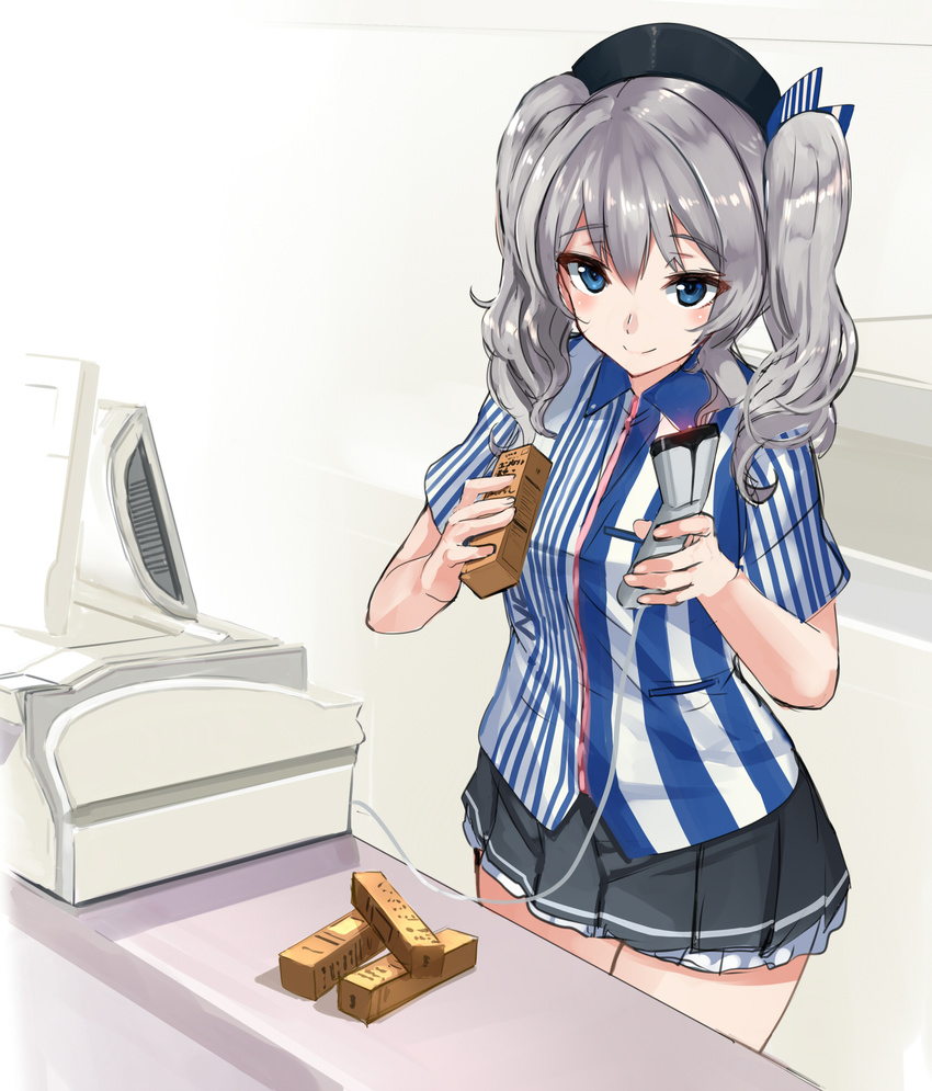 akasa_ai kantai_collection kashima_(kancolle) lawson uniform