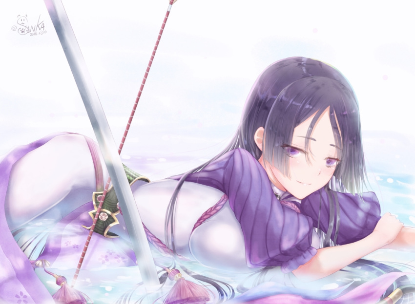 fate/grand_order fate_(series) minamoto_no_yorimitsu_(fate) signed tagme_(artist)