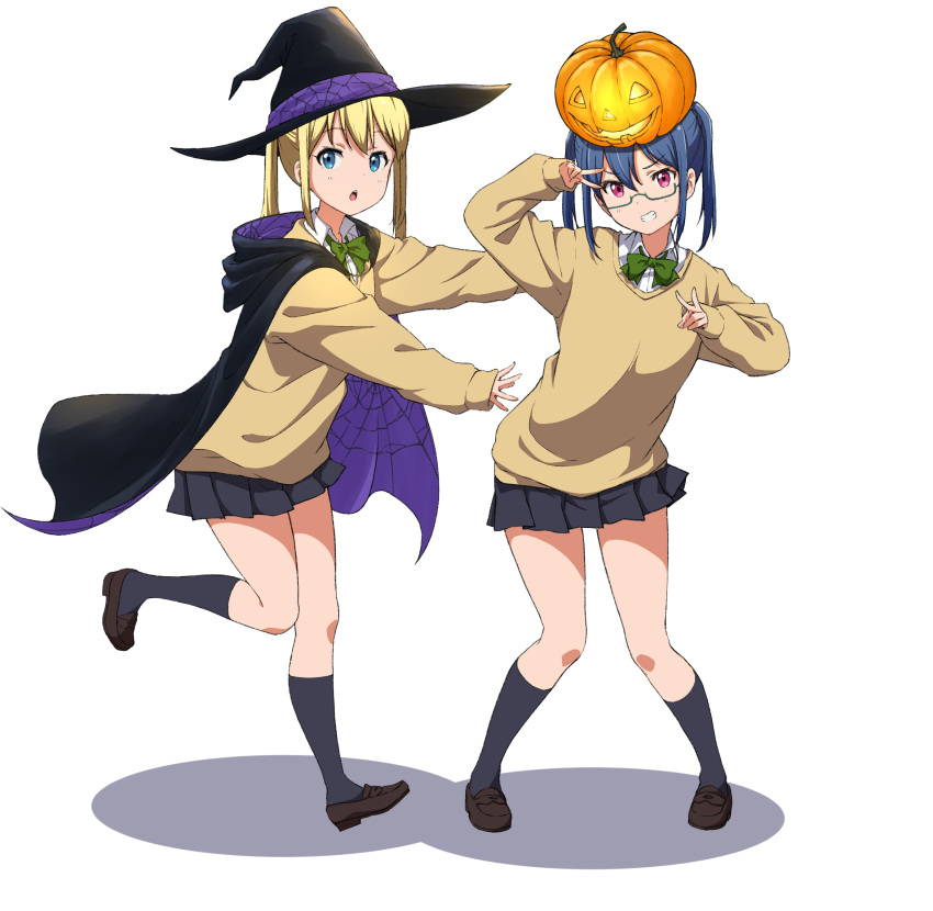 asanaya halloween megane seifuku sweater