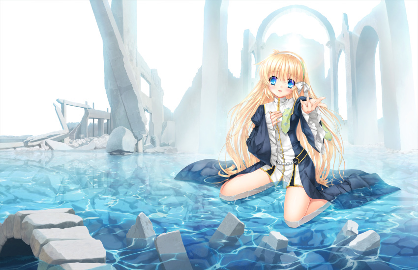 harmonia hinoue_itaru key nun shiona_(harmonia) wet