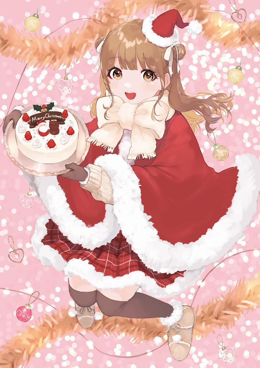 christmas skirt_lift sweater thighhighs usagiplanet7