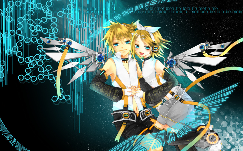 kagamine_len kagamine_rin len_append rin_append vocaloid yucco