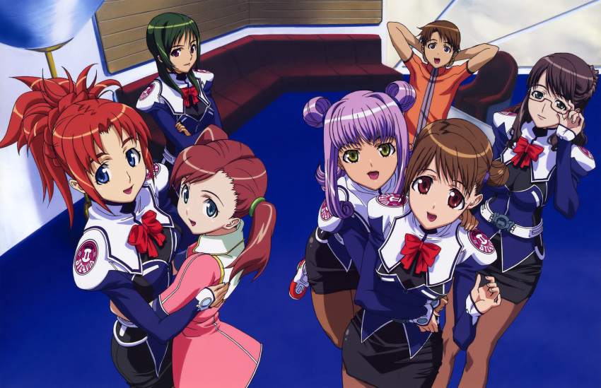 arisa_glennorth fujisawa_yayoi katase_shima kayama_akira kazamatsuri_rinna mia_glennorth uchuu_no_stellvia