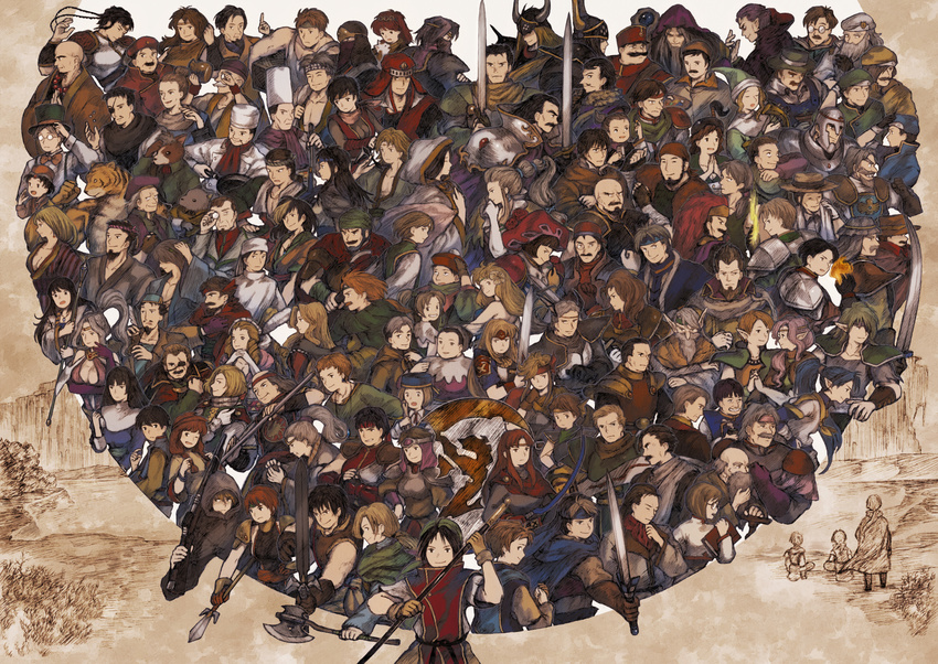 6+boys 6+girls ;d absolutely_everyone adjusting_eyewear ain_gide alen_(suikoden) animal anji_(suikoden) annotated antonio_(suikoden) apple_(suikoden) arm_wrap armor assault_rifle axe back back-to-back bag bald bandana barbarossa_rugner bare_shoulders bead_necklace beads beard beret between_fingers black_(suikoden) black_eyes black_hair blackman_(suikoden) blonde_hair blue_eyes blue_hair blue_hat blunt_bangs bob_cut book bow_(weapon) box bracelet braid breast_hold breasts brother_and_sister brown_eyes brown_hair camille_(suikoden) canine cape carrying carrying_over_shoulder carrying_under_arm chandler_(suikoden) chapman_(suikoden) chef chef_hat circlet clenched_hand cleo_(suikoden) clive_(suikoden) cloak closed_eyes closed_mouth coat collared_shirt commentary_request cooking couple covered_mouth crossed_arms crowley_(suikoden) dice dragon_wings dress dwarf_elder_(suikoden) earrings eikei_(suikoden) eileen_(suikoden) elbow_gloves elf elf_elder_(suikoden) esmeralda_(suikoden) everyone eye_contact eyepatch facial_hair fake_horns family father_and_daughter father_and_son feline fingerless_gloves fire flik_(suikoden) flower flower_over_mouth forehead_protector frown frying_pan fu_su_lu fukien_(suikoden) fuma_(suikoden) futch_(suikoden) gaspar_(suikoden) gauntlets gen_(suikoden) gensou_suikoden gensou_suikoden_i georg_prime giovanni_(suikoden) glasses gloves goatee grady_(suikoden) green_hat gremio_(suikoden) grenseal_(suikoden) grey_hair griffith_(suikoden) grin gun hachimaki hair_between_eyes hair_bun hair_flower hair_ornament hair_over_shoulder hair_slicked_back hairband halterneck hand_on_headwear hand_on_own_chest hand_on_own_head hands_on_own_chest hanzo_(suikoden) harp hat hat_tip head_wings headband headdress hellion_(suikoden) helmet high_ponytail highres hix_(suikoden) holding holding_book holding_flower holding_hands holding_instrument holding_staff holding_sword holding_weapon hood hood_up hooded_cloak horned_helmet horns hugo_(suikoden_i) humphrey_mintz index_finger_raised instrument interlocked_fingers ivanov_(suikoden) jabba_(suikoden) japanese_clothes jeane_(suikoden) jester_cap jewelry joshua_levenheit juppo_(suikoden) kage_(suikoden) kai_(suikoden) kamandol_(suikoden) kanaan_(suikoden) kanak_(suikoden) kasim_hazil kasios_(suikoden) kasumi_(suikoden) kessler_(suikoden) kilawher_schulen kimberley_(suikoden) kimono kirke_(suikoden) kirkis_(suikoden) kraze_miles kreutz_(suikoden) krin_(suikoden) kun_to kuromimi_(suikoden) kwanda_rosman ledon_(suikoden) leknaat leon_silverberg leonardo_(suikoden) lepant_(suikoden) lester_(suikoden) liukan_(suikoden) lolicon long_hair long_sleeves looking_at_another looking_at_viewer looking_away lorelai_(suikoden) lotte_(suikoden) low_ponytail luc_(suikoden) maas_(suikoden) mace_(suikoden) maeka_(kumaekake) magic marco_(suikoden) marie_(suikoden) mask mathiu_silverberg maxmillian_(suikoden) md5_mismatch medium_breasts meese_(suikoden) meg_(suikoden) melodye_(suikoden) milia_(suikoden) milich_oppenheimer mina_(suikoden) monocle moose_(suikoden) morgan_(suikoden) mose_(suikoden) moustache mouth_hold multi-tied_hair multicolored_hair multiple_boys multiple_girls muscular muscular_male music necklace neclord_(suikoden) nejiri_hachimaki ninja odessa_silverberg one-eyed one_eye_closed one_eye_covered onil_(suikoden) opaque_glasses open_mouth orange_hair orange_hat outstretched_arm over_shoulder overalls own_hands_together pahn_(suikoden) palette_(object) pauldrons pectorals pesmerga_(suikoden) photoshop_(medium) playing_instrument pointing pointing_at_self pointing_up pointy_ears pointy_nose polearm ponytail prayer_beads profile purple_gloves purple_hair qlon_(suikoden) quincy_(suikoden) red_flower red_hair red_hat red_rose remembering rifle ringlets rock_(suikoden) ronnie_bell rose round_eyewear rubi_(suikoden) sanchez_(suikoden) sancho_(suikoden) sansuke_(suikoden) sarah_(suikoden_i) sash scar scar_across_eye scar_on_face scarf scratching_head sergei_(suikoden) sheena_(suikoden) shirt short_hair shoulder_armor siblings sideways_glance single_hair_bun single_horn sisters skin_tight sleeveless small_breasts smile smirk sonya_schulen spear spikes staff stallion_(suikoden) star_dragon_sword straight straw_hat sword sydonia_(suikoden) sylvina_(suikoden) tabard taggart_(suikoden) tai_ho tank_top ted_(suikoden) templeton_(suikoden) tengaar_(suikoden) teo_mcdohl tesla_(suikoden) tiger tir_mcdohl top_hat topknot tossing towel towel_around_neck turtleneck twin_braids twintails two-tone_hair uncle_and_nephew uncle_and_niece undershirt unsheathed urn v valeria_(suikoden) varkas_(suikoden) veil vest viki_(suikoden) viktor_(suikoden) vincent_de_boule warren_(suikoden) weapon weapon_over_shoulder white_gloves white_hair white_hat white_shirt wide_sleeves window_(suikoden) windy_(suikoden) wings wrist_cuffs yam_koo yellow_hat yuber_(suikoden) zen_(suikoden) zorak_(suikoden)