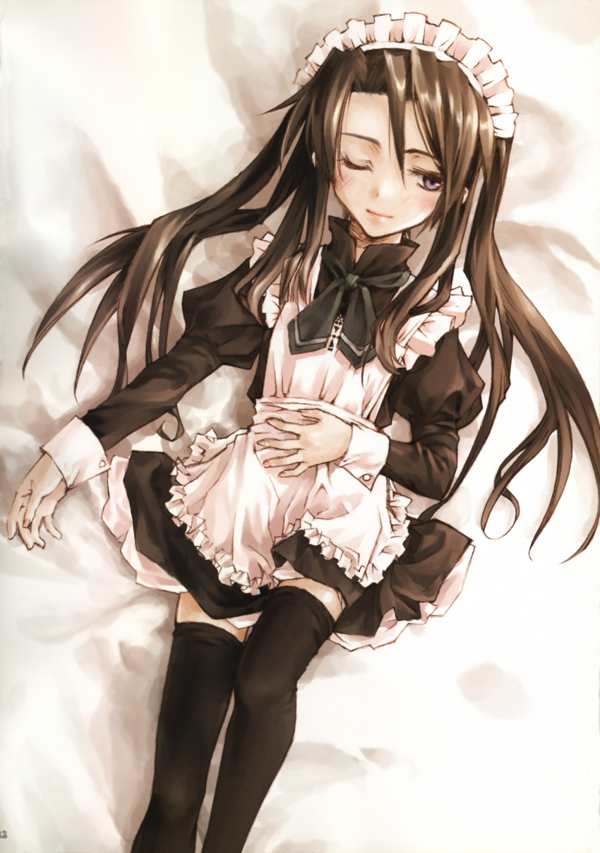 closet_child fixed konoe_ototsugu maid thighhighs