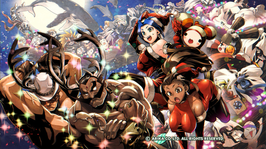 allen_snider area_(street_fighter) arika artist_request black_hair blair_dame breasts brown_hair bull_(technictix) canine character_request christmas closed_mouth cracker_jack dark-skinned_female dark_skin darun_mister doctrine_dark dolphin fighting_ex_layer garuda_(street_fighter) hayate_(street_fighter) highres hokuto_(street_fighter) jewelry kairi_(street_fighter_ex) kamite_hayate knitty_(technictix) large_breasts long_hair medium_hair multiple_boys multiple_girls muscular muscular_male nanase_(street_fighter) official_art official_wallpaper open_mouth ponytail pullum_purna rain_(technictix) sanane shadow_geist shirase_(street_fighter) short_hair skullomania smile street_fighter street_fighter_ex_(series) technictix vulcano_rosso whale willie_(technictix)