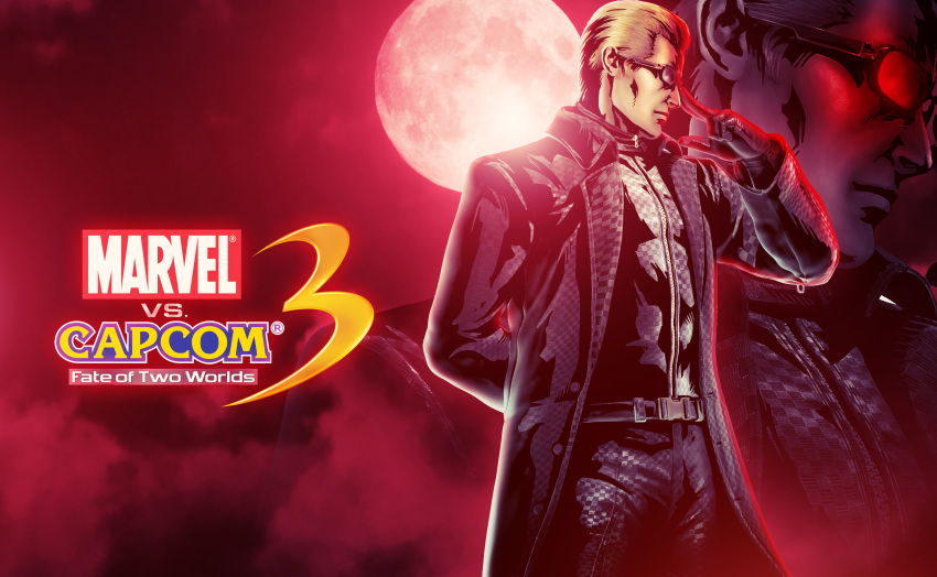 absurdres albert_wesker capcom glasses highres marvel marvel_vs._capcom marvel_vs._capcom_3 marvel_vs_capcom marvel_vs_capcom_3 resident_evil resident_evil_5