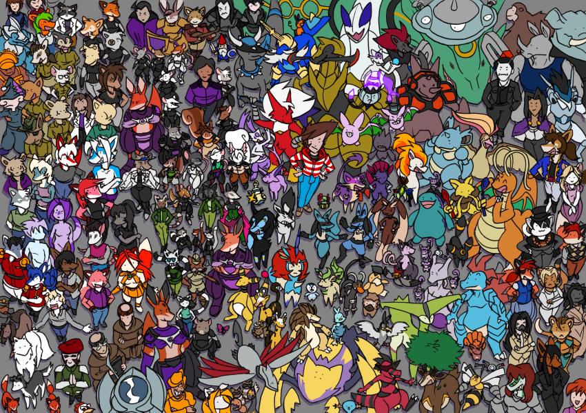 absolutely_everyone absurd_res alakazam american_opossum amethyst_(kitfox-crimson) ampharos anthro armor balderdash_(kitfox-crimson) banette beedrill bellossom bidoof blaziken bray_(kitfox-crimson) brianna_(kitfox-crimson) chandelure clothing clover_(kitfox-crimson) crobat dasyurid dasyuromorph dragonite ducklett dunsparce eeveelution espeon female feral feraligatr fossil_pokemon galvantula generation_1_pokemon generation_2_pokemon generation_3_pokemon generation_4_pokemon generation_5_pokemon girafarig group grumpig haxorus hi_res hookturn_(kitfox-crimson) houndoom human in_our_shadow jayrunner_(kitfox-crimson) jetflash_(kitfox-crimson) kangaroo keldeo keldeo_(resolute_form) kitfox-crimson krookodile lady_brushfire_(kitfox-crimson) large_group leafeon legendary_pokemon lemur liepard lopunny lord_brushfire_(kitfox-crimson) lucario lugia luxray macropod magnemite magnezone male mammal marble_(kitfox-crimson) marsupial mewtwo mienshao mightyena murid murine nidoqueen nintendo numbat pidgeot pidove pipa_(kitfox-crimson) piplup pokemon pokemon_(species) primate procyonid psyduck quagsire quartz_(kitfox-crimson) quoll raccoon rampardos rapidash rat rattata rayquaza rhodochrosite_(kitfox-crimson) rhyperior rodent roselia russet_(kitfox-crimson) samurott sandslash sawsbuck schorl_(kitfox-crimson) sciurid seed_(kitfox-crimson) seviper shedinja shiny_pokemon size_difference skarmory sodalite_(kitfox-crimson) storm_(kitfox-crimson) strepsirrhine summer_sawsbuck tepig tourmaline_(kitfox-crimson) tranquill trapinch tree_squirrel umbreon virizion vulpix weavile wooper yash_(kitfox-crimson) zigzagoon zipster_zoom_(kitfox-crimson) zoroark