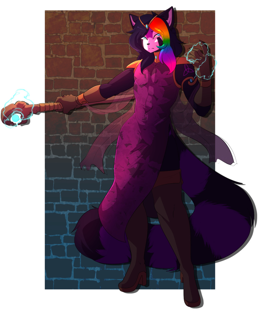 ailurid alpha_channel anthro biped clothed clothing fingers hair hi_res magic magic_user male mammal munkeesgomu red_panda solo tail