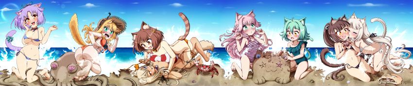 2021 6+girls :3 :d absurdres ahoge all_fours alternate_costume anger_vein angry animal_ear_fluff animal_ears aqua_bow aqua_ribbon aroused artist_name ass ass_visible_through_thighs asymmetrical_docking azuki_(nekopara) back ball bare_arms bare_legs barefoot beach beachball bell belt_collar bikini black_bikini black_nails black_ribbon blonde_hair blue_bikini blue_eyes blue_sky blunt_bangs blunt_ends blush bow braid breast_press breasts breasts_squeezed_together brown_eyes brown_hair cacao_(nekopara) cat_ears cat_girl cat_hair_ornament cat_tail chestnut_mouth chocola_(nekopara) choker cinnamon_(nekopara) cleavage clenched_teeth closed_eyes clothes_theft cloud coconut_(nekopara) collar collarbone colored_eyelashes commentary_request commission covered_nipples cowgirl_position crab curly_hair curvy d: dark-skinned_female dark_skin dated day everyone eye_contact eyelashes fangs feet female_pervert fighting fingernails floating_hair fraise_(nekopara) frilled_one-piece_swimsuit frills from_behind frown furrowed_brow green_eyes green_one-piece_swimsuit groin hair_between_eyes hair_ornament hair_ribbon hair_spread_out halterneck hand_on_own_cheek hand_on_own_face hand_up hands_up hat head_tilt heart heart-shaped_pupils highres holding holding_hands holding_shell horizon interlocked_fingers jingle_bell kissing kissing_cheek kneeling knees_together_feet_apart knees_up large_breasts leaning_forward lens_flare long_hair looking_afar looking_at_another looking_at_viewer looking_back looking_down low_twintails lying maple_(nekopara) medium_breasts medium_hair micro_bikini multiple_girls nail_polish navel neck_bell nekopara ocean octopus oerba_yun_fang on_back one-piece_swimsuit open_mouth orange_bikini orange_eyes orange_hair orange_nails outdoors panicking parted_bangs pervert pink_hair ponytail purple_choker purple_hair raised_eyebrows red_choker red_nails ribbon sand sand_sculpture scared sexually_suggestive shell short_hair siblings side-tie_bikini_bottom sidelocks single_braid sisters sitting sky slit_pupils small_breasts smile smug sparkle splashing stalkingp starfish straight straight_hair strap_slip straw_hat striped_clothes striped_one-piece_swimsuit surprised swimsuit swimsuit_theft symbol-shaped_pupils tail tail_bow tail_ornament tail_raised tareme tearing_up tears teeth tentacle theft thigh_gap thighs tiptoes toenail_polish toenails toes tongue topless tsurime twintails two_side_up untied_bikini unworn_bikini_top upper_teeth_only v-shaped_eyebrows vanilla_(nekopara) very_long_hair wardrobe_malfunction waves wavy_hair wet white_bikini white_hair white_ribbon wide-eyed wide_image wide_shot yellow_eyes yokozuwari yuri