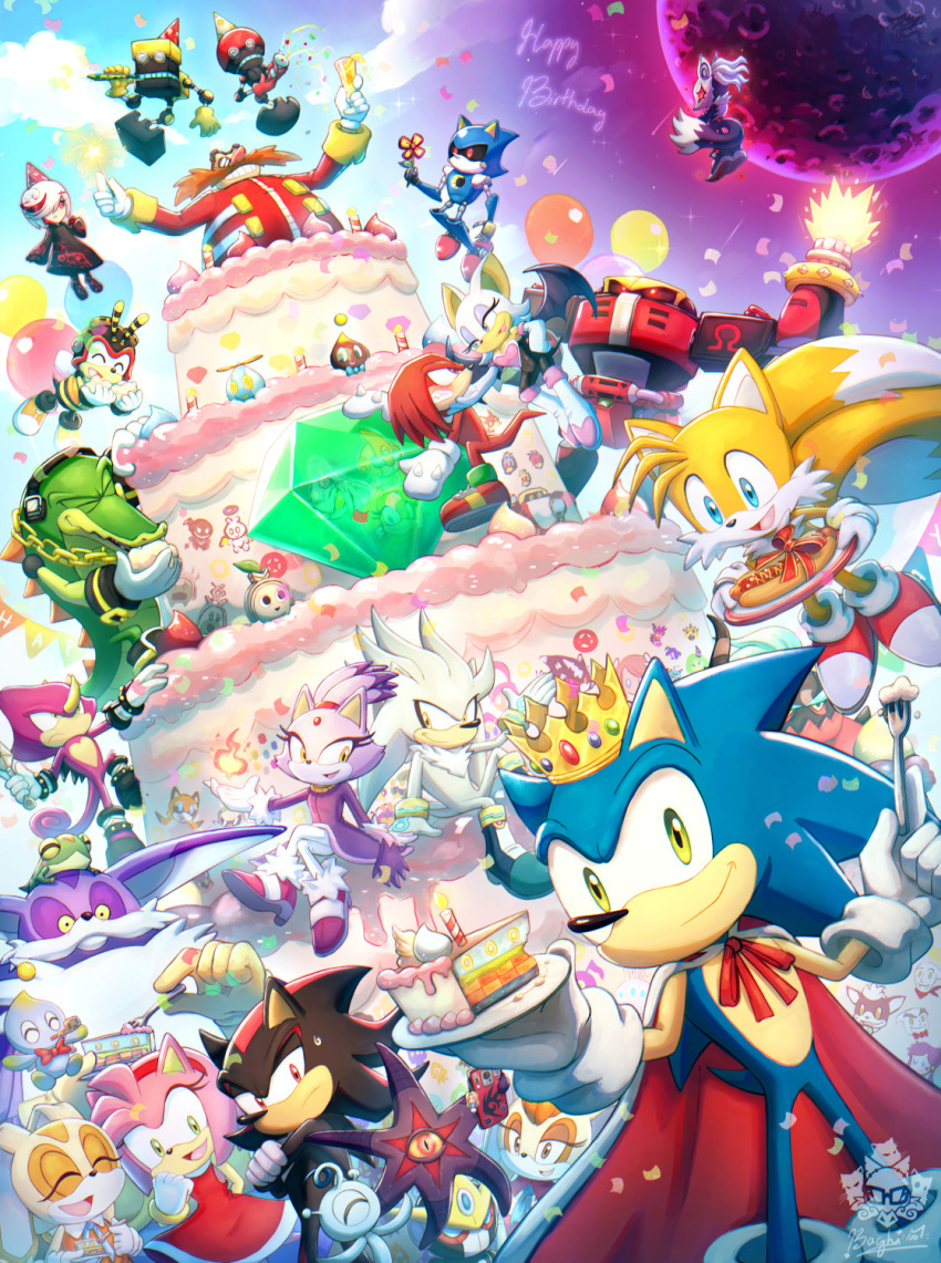 alien amy_rose anthro arthropod baghi-misfortune barry_(sonic) bat bat_wings bean_the_dynamite bee big_the_cat bin_(dynamite_dux) black_doom blaze_the_cat boots cake candle canid canine canis chameleon chao_(sonic) chaos_(sonic) charmy_bee cheese_the_chao chip_(sonic) chocola_the_chao closed_eyes clothing cream_the_rabbit crocodile crocodilian crossed_arms dessert domestic_cat doom's_eye dr._eggman e-102_gamma e-123_omega echidna eggman_nega espio_the_chameleon eulipotyphlan eyelashes felid feline felis female food footwear froggy_(sonic) ghost gloves green_eyes group handwear hat headgear headwear hedgehog hi_res high_heels holding_cake holding_food holding_fork holding_object human hymenopteran infinite_(sonic) insects jackal jet_the_hawk knuckles_the_echidna lagomorph lah_(sonic) leporid lizard looking_at_viewer machine male mammal maria_robotnik marine_the_raccoon master_emerald membrane_(anatomy) membranous_wings mephiles_the_dark metal_sonic monotreme omochao open_mouth party_hat pin_(dynamite_dux) princess_elise_the_third rabbit red_eyes reptile robot rouge_the_bat sage_(sonic) scalie sega shadow_the_hedgehog shahra_genie_of_the_ring shoes signature silver_the_hedgehog smile smiling_at_viewer sonic_adventure sonic_and_the_secret_rings sonic_forces sonic_frontiers sonic_riders sonic_storybook_series sonic_the_hedgehog sonic_the_hedgehog_(series) sonic_unleashed spirit storm_the_albatross su_(sonic) tails the_deadly_six the_murder_of_sonic_the_hedgehog tikal_the_echidna uh_(sonic) vanilla_the_rabbit vector_the_crocodile wave_the_swallow white_clothing white_gloves white_handwear wings wisp_(sonic) yacker yellow_eyes zavok