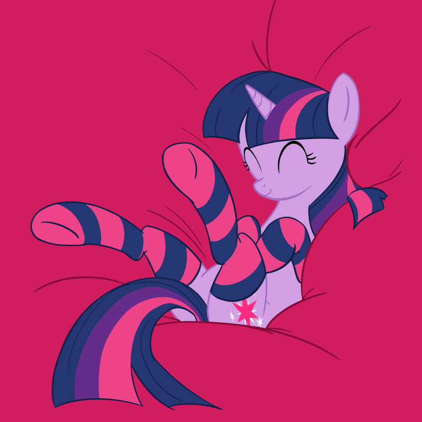 1:1 2013 absurd_res clothing cutie_mark equid equine female feral friendship_is_magic fur hair hasbro hi_res horn legwear long_hair mammal multicolored_hair my_little_pony mythological_creature mythological_equine mythology no-ink purple_body purple_fur purple_hair solo stockings twilight_sparkle_(mlp) two_tone_hair unicorn vito