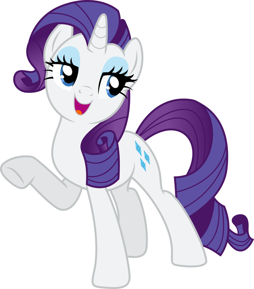 2015 absurd_res alpha_channel equid equine female feral friendship_is_magic hasbro hi_res horn mammal my_little_pony mythological_creature mythological_equine mythology rarity_(mlp) simple_background solo theshadowstone transparent_background unicorn