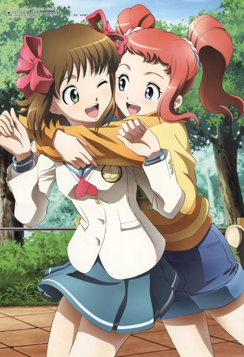 amami_haruka duplicate idolmaster takatsuki_yayoi takeuchi_hiroshi xenoglossia