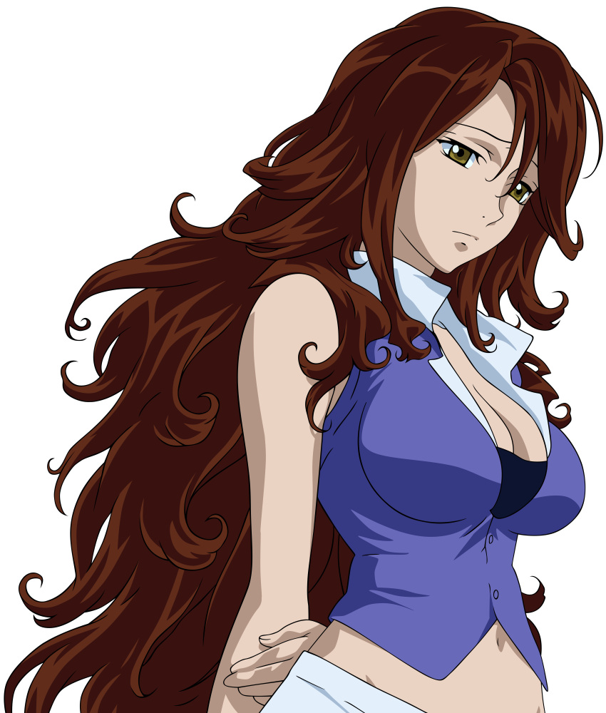 cleavage gundam gundam_00 sumeragi_lee_noriega transparent_png vector_trace