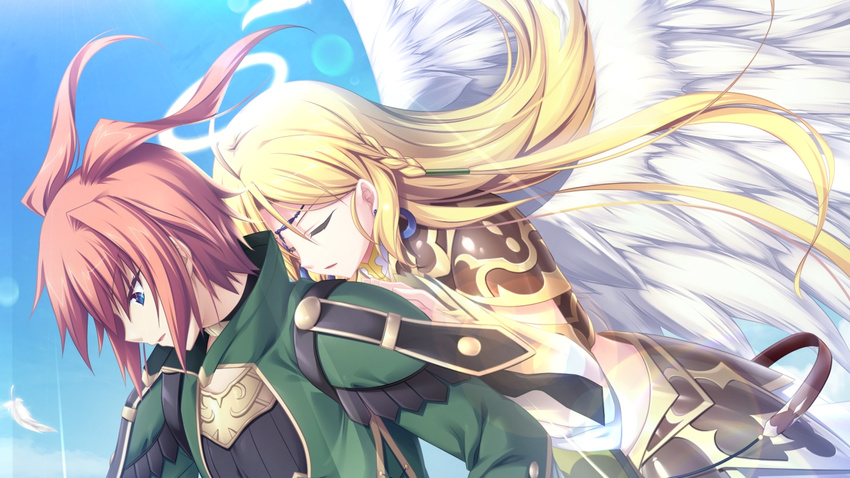 angel eushully game_cg hug tagme tenbin_no_la_dea_~ikusa_megami_memoria~