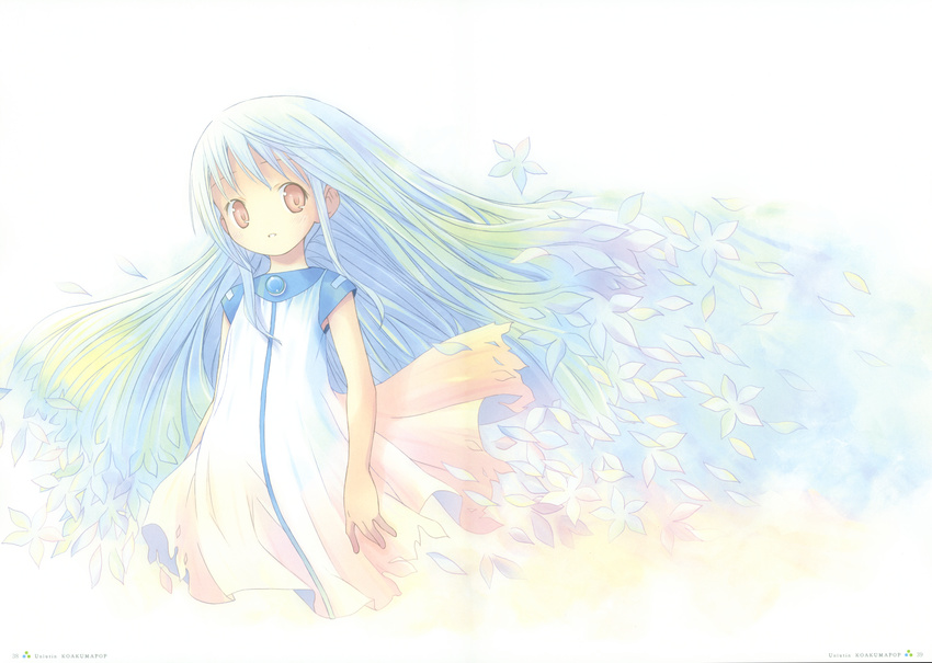 dress fixed flower kowarekake_no_orgel pop summer_dress