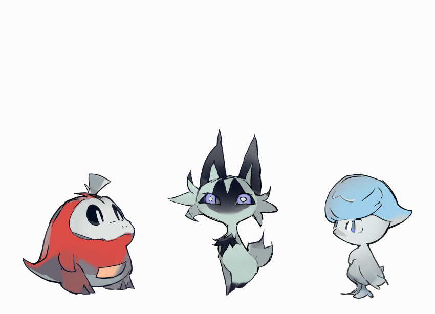 ambiguous_gender anthro feral fuecoco generation_9_pokemon group hi_res keroreud nintendo pokemon pokemon_(species) quaxly sprigatito starter_trio trio