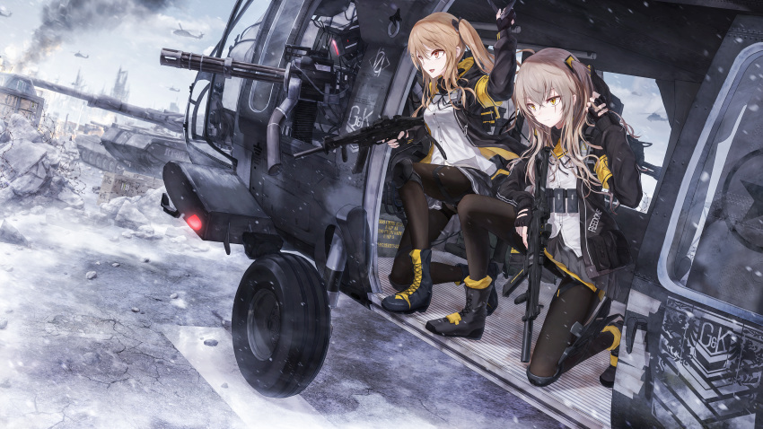 boyogo girls_frontline tagme ump-45_(girls_frontline) ump-9_(girls_frontline)