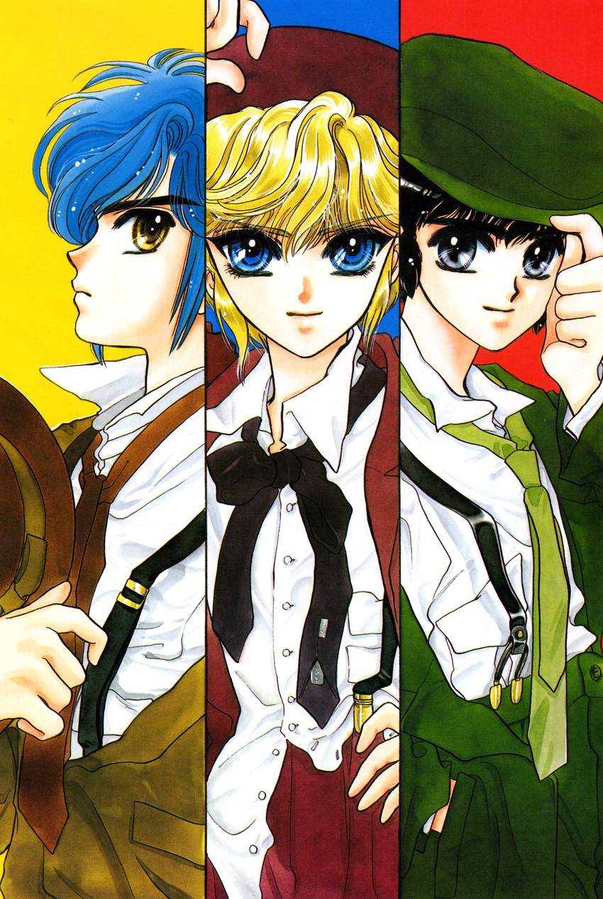 clamp clamp_school_detectives ijuuin_akira imonoyama_nokoru male takamura_suou