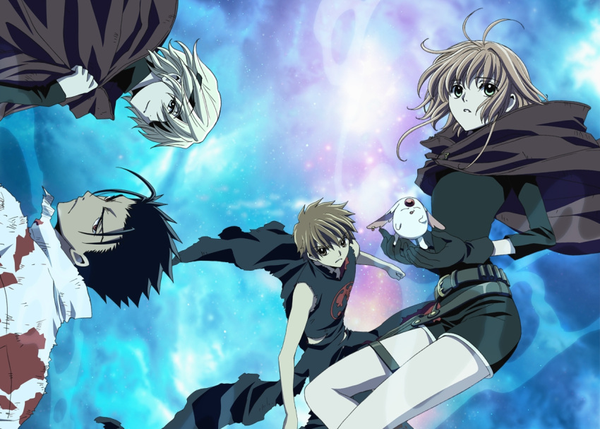 clamp fay_d_flourite kurogane mokona sakura syaoran tokyo_revelations tsubasa_reservoir_chronicle