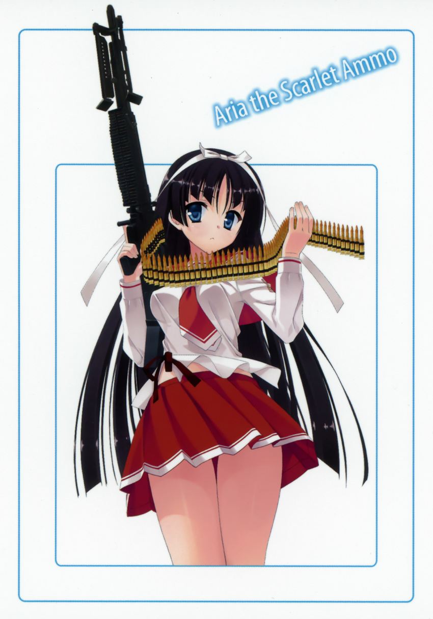 gun hidan_no_aria hotogi_shirayuki kobuichi seifuku