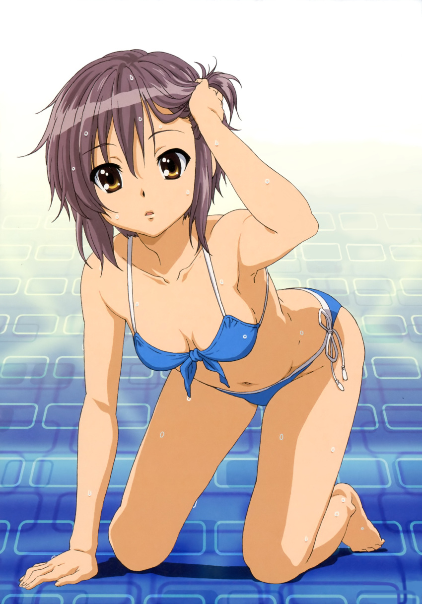 bikini detexted nagato_yuki satou_tatsuya suzumiya_haruhi_no_yuuutsu swimsuits