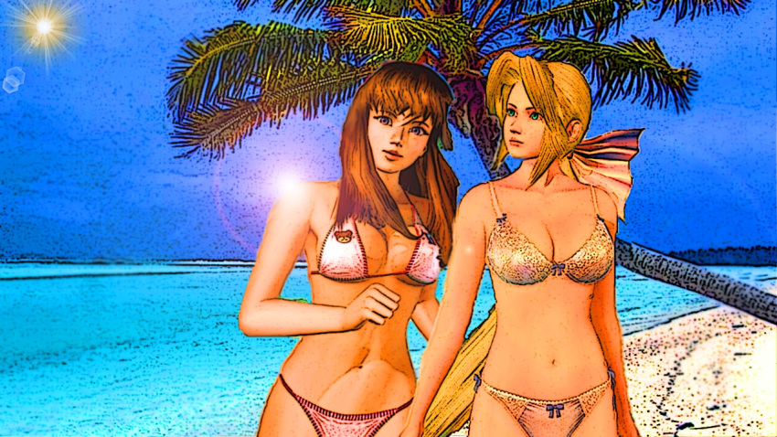 bikinis breasts dead_or_alive helena hitomi yuri